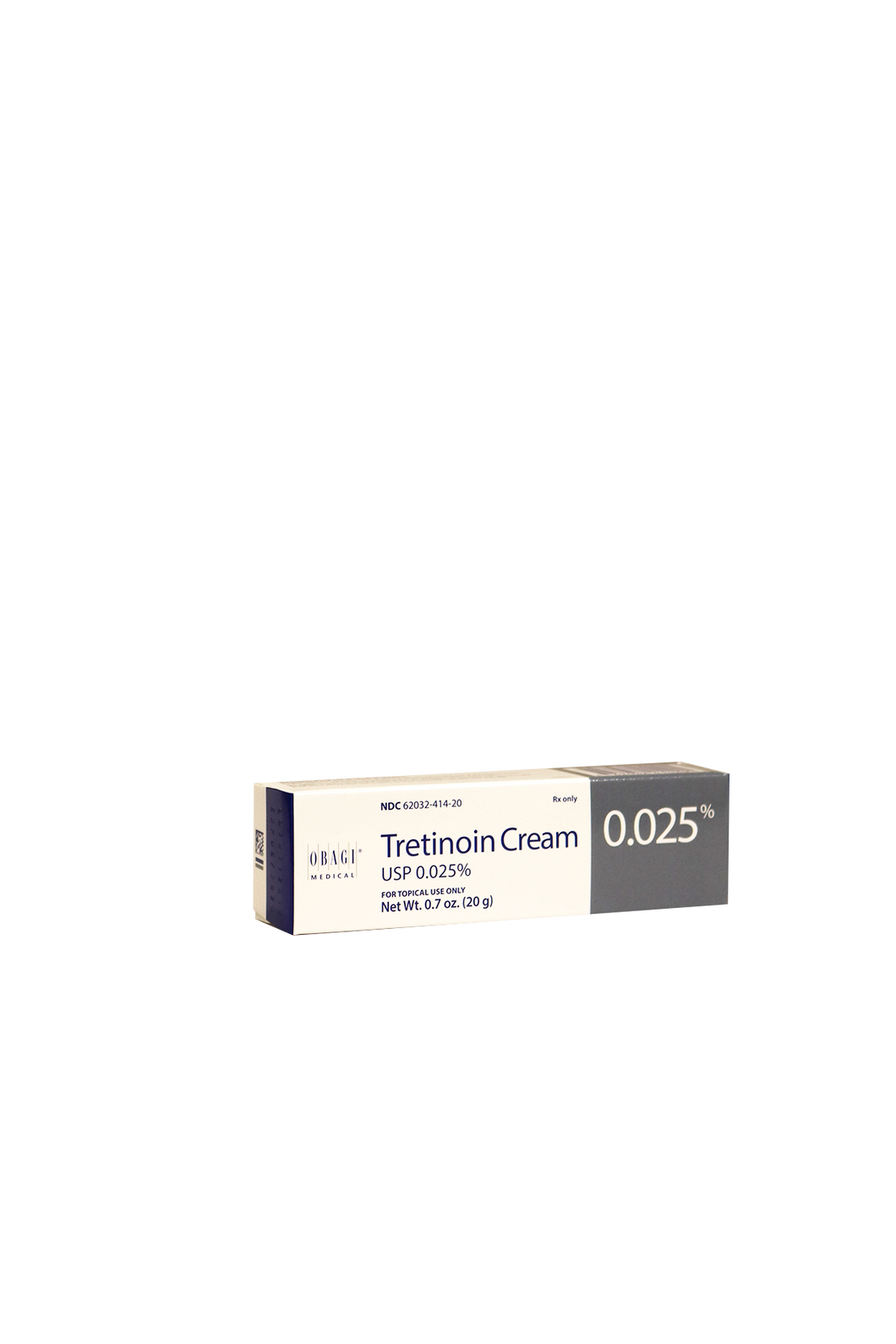 BW Skincare .025 Tretinoin Cream: RX ONLY