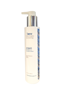 BW Skin Care Green Tea Cleanser: Prepare