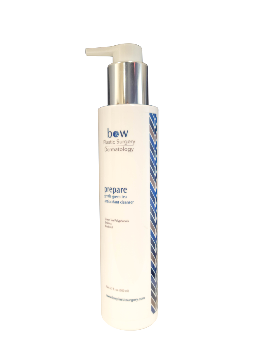 BW Skin Care Green Tea Cleanser: Prepare